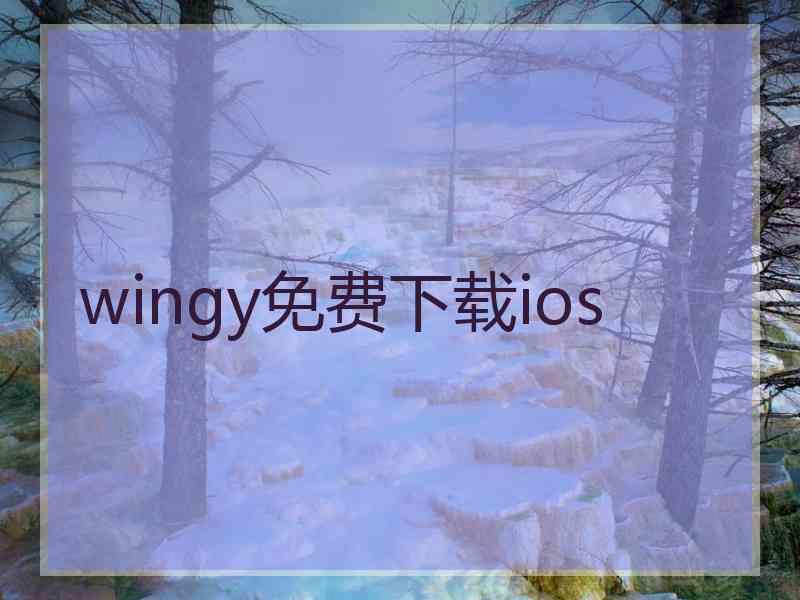 wingy免费下载ios